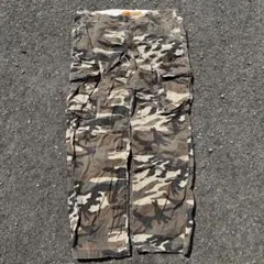 迷彩カーゴパンツ コットン混紡