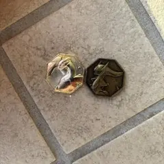 ポケモンメダル　金色と黒色 2枚セット　ルギア　アルセウス