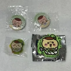 ちいかわ くりまんじゅう ラバキー 缶バッジ アクスタ