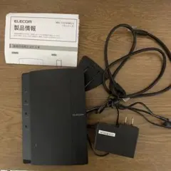 WiFi ELECOM ルーター WRC-1167GHBK2-S インターネット