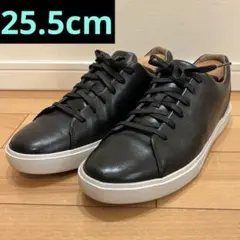 レザースニーカー 黒