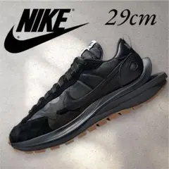 NIKE ナイキ sacai 黒　ヴェイパーワッフル 29cm