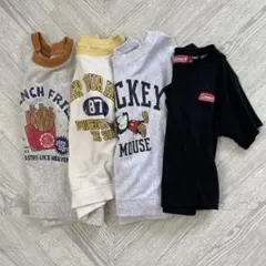 子供用Tシャツ 4枚セット まとめ売りのサムネイル