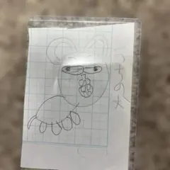 うちの娘がうちの愛犬を描きました　お絵描き