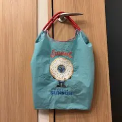 パペットスンスン×ボールアンドチェーン エコバッグ ピンク ノンノン