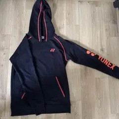 YONEX フード付きウェア ネイビー