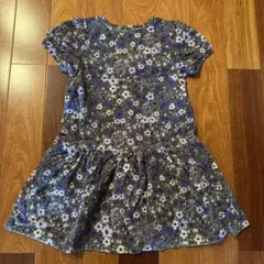 BEBE 花柄 半袖ワンピース 120cm