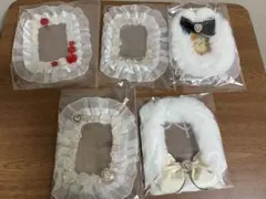 硬質ケース ハンドメイド 白系 まとめ売り