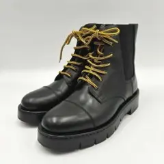 【極美品】salvatore ferragamo サイドゴア ブーツ ブラック