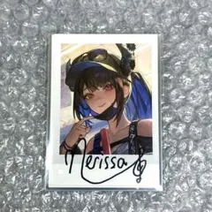 ホロライブ ネリッサ・レイヴンクロフト 直筆サイン入りチェキ風ブロマイドカード