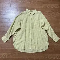 美品　utao リネンシャツ