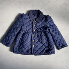 【ラルフローレン】110-120クリーニング済み✨キルティングジャケット女の子
