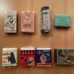 昭和レトロ サンラップ消しゴム 80年代ファンシーおままごと文具