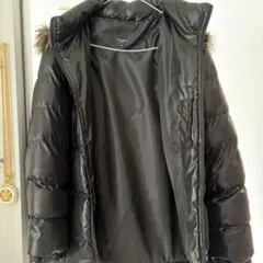 Grow Sord ファーブラックダウンジャケット Mサイズy2k