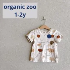 organic zoo セラミック 柄 半袖 Tシャツ 1-2y 80cm相当