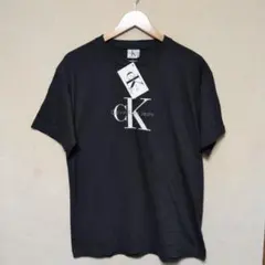 デッドストック　Calvin Klein Tシャツ USA製　黒