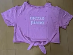 mezzo piano Tシャツ ピンク 140cmのサムネイル