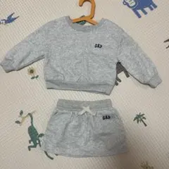 GAP トレーナーとスカートセット 18-24ヶ月