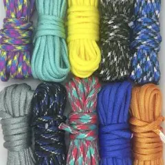 【現品】¥650 ❤️ パラコード ⑱ 〈4mm〉3m×10本 まとめ売り