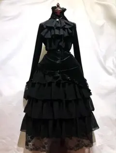 MARBLE ゴスロリ　カメオタイ付き 全身コーディネー 174221611_720x.jpg?v=1752196172