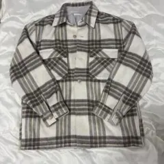 チェック柄 シャツジャケット メンズ