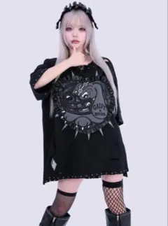 新品 IMVAL×GALFY Doll Dog 大萌袖 L/S TEE［BLK］ - メルカリ