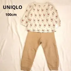 UNIQLO ユニクロ プーさん パジャマセット 100cm
