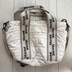 MumME チャオパニ ホワイトベージュ ショルダーバッグ 淡色 トートバッグのサムネイル