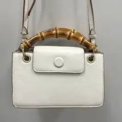 ■ TOPKAPI トプカピ バンブーハンドル 2way ショルダーバッグのサムネイル
