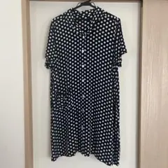 マタニティー　ワンピース　パジャマ　Ｌ　水玉　春　夏