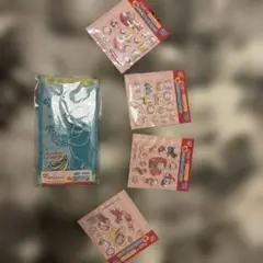 おさるのジョージ ぷるぷるジェムシール＆ハンドタオル まとめ売り