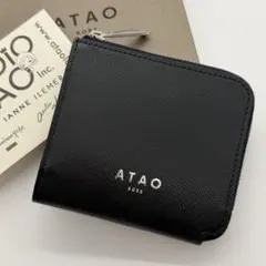 未使用級　ATAO アタオ　チェス　折り財布　レザー　シェードグレー 父の日ギフトにもお勧め！アタオ新感覚ミニ財布『チェス』！ | ATAO