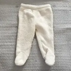 ベビーギャップ babyGAP フリース ホワイト　パンツ70cm 防寒　ズボン