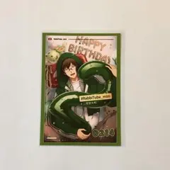 アイドリッシュセブン アイナナ アニカフェ バースデーブロマイド 二階堂大和