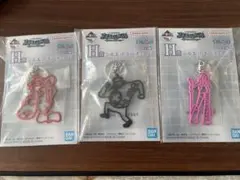 ワンピース 一番くじ シルエットキーチェーン 3種