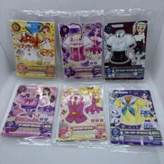 アイカツ トレーディングカード 6枚セット　 セブンイレブン限定