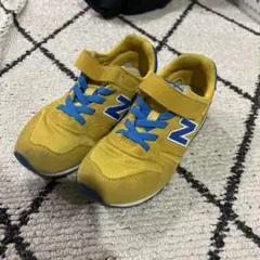 New Balance キッズシューズ 20cm イエロー