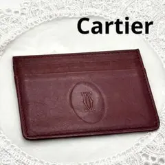 カルティエ 名刺入れ カードケース ピンク Cartier - メルカリ