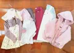 女の子　秋冬　120 まとめ売り　アウター　ジャケット　裏起毛　ボア　コート