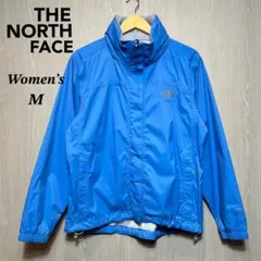 ザノースフェイス　マウンテンパーカー　レディース　M 水色　刺繍ロゴ