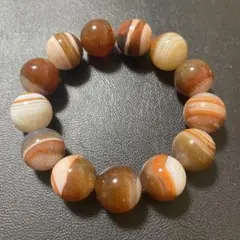 最終値下げ‼️大玉高品質瑪瑙天然石ブレスレット