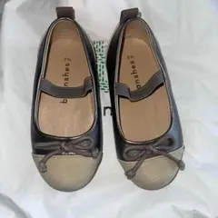 ブランシェス 合皮バレーシューズ　バレエシューズ　14㎝