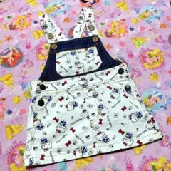 最終価格★ハローキティ 95 ジャンパースカート☆ベビー サンリオ ワンピース★