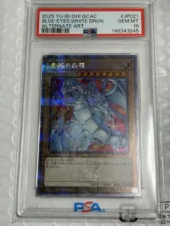 青眼の白龍 PSA10 絵違い ブルーアイズホワイトドラゴン