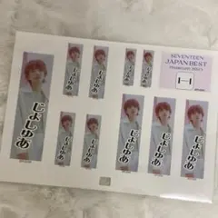 SEVENTEEN ジョシュア セブチミュージアム オリジナルステッカー グッズ