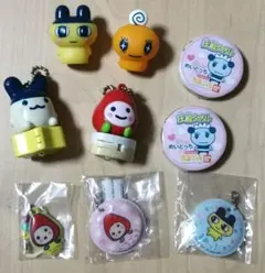 たまごっち レトロフィギュア ライトキーホルダー ガチャ 9個