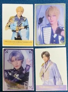 刀ミュ 夜半 クリアカード　山姥切、青江、長谷部