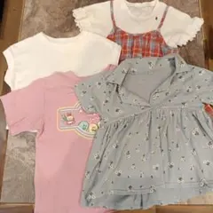 女の子 夏服 120cm まとめ売り 半袖 ワンピース