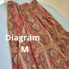 Diagram ダイアグラム 変形デザイン ロング フレア－ スカート 38