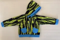 Patagonia キッズフリースジャケット 3T 幾何学模様　イエロー